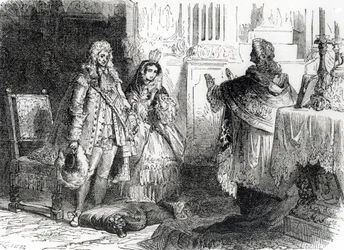 Matrimonio di Luigi XIV e Madame de Maintenon
