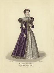 Maria Stuarda, moglie del re Francesco II di Francia