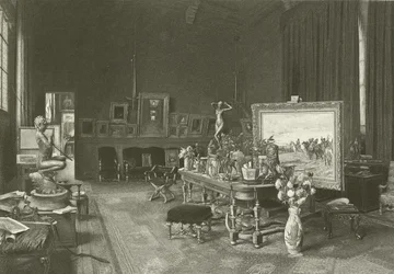Atelier di Meissonier (incisione)