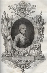 Michael Friedrich Benedikt, barone von Melas (1729-1806), feldmaresciallo - Nuova Enciclopedia Nazionale di Maurice La Charest - 1870
