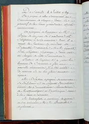 Verbali di una riunione dell