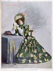 Mlle Mily-Meyer nel ruolo di Mlle Le Normand, 1899