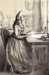 Mme Roland (1754 - 1793) - in 