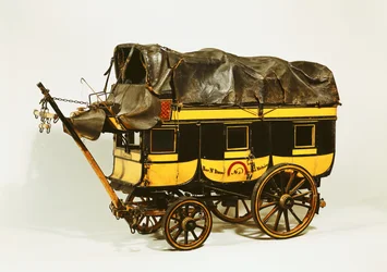 Modello di un omnibus a quaranta posti