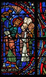 Mosè solleva il serpente di bronzo