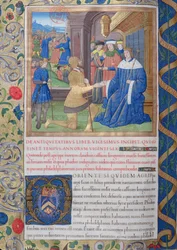 Illustrazione dal Libro XX (Da Fado il procuratore a Floro), Capitolo 1 delle Antichità giudaiche (Antiquitates Judaicae) di Flavio Giuseppe