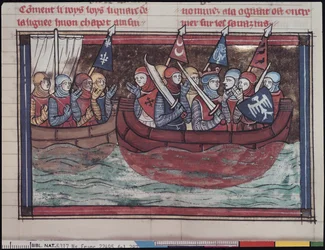 Ms 22495 fol.287 Imbarco per l