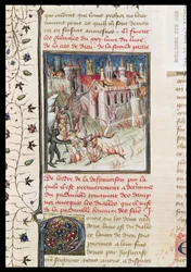 Ms 55 t.2 fol.290v Inferno, da De Civitate Dei di Sant