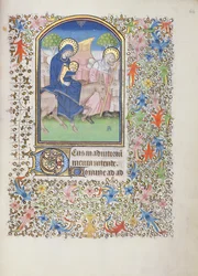 La fuga della Sacra Famiglia, dal Libro d
