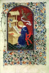 Ms Gen 288 f.291v Studioso, c.1460