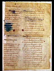 Ms Lat 12832 Fol.A Inventario della proprietà carolingia, dal Polittico dell