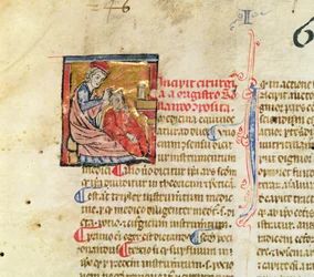 Ms Lat. 7134 fol.1 Trapanazione, da Chirugie de Maitre Rolandi