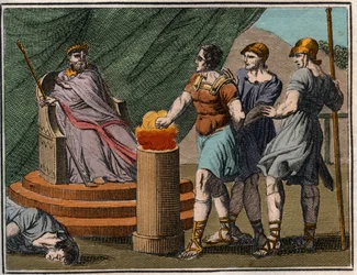 Muzio Scevola davanti a Porsenna