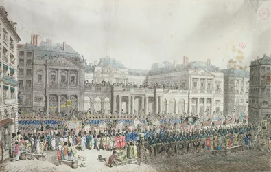 Il corteo dell