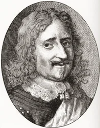Nicolas V de Neufville de Villeroy, 1° Duca di Villeroy, 1598-1685. Nobile francese e maresciallo di Francia. Da Les Heures Libres pubblicato nel 1908