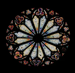 Rosone nord, c.1200