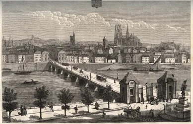 Orleans - Centre-Val de Loire - incisione in 
