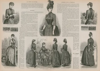 Pagina da La Mode Illustrée