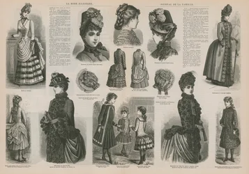 Pagina da La Mode Illustrée