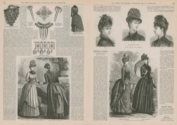 Pagina da La Mode Illustrée