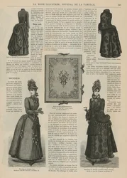 Pagina da La Mode Illustrée