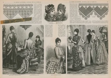 Pagina da La Mode Illustrée