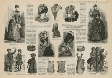 Pagina da La Mode Illustrée