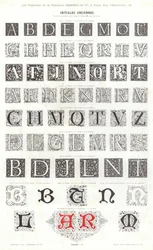 Pagina da Vignettes Typographiques (incisione)