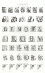 Pagina da Vignettes Typographiques (incisione)