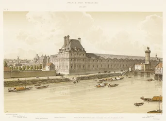 Palais des Tuileries, 1640