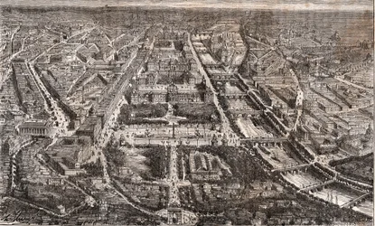 Parigi vista dall
