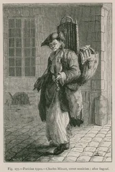 Tipi parigini, Charles Minart, musicista di strada