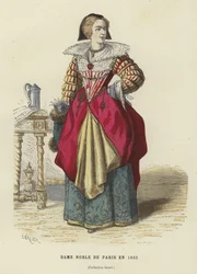 Nobildonna parigina, 1633