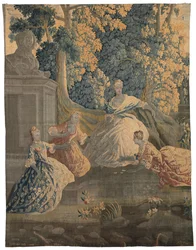 Arazzo pastorale, Aubusson o Felletin, terzo quarto del XVIII secolo