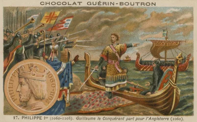 Filippo I, Re di Francia: Guglielmo il Conquistatore parte per l