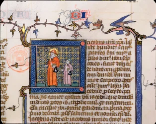 Pellegrini di Santiago de Compostela, (dettaglio)