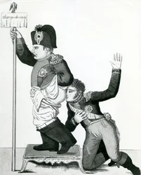 Pizzicamento del naso - Dichiarazione di Ney, Giuro che odora di violetta, 1815