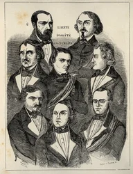 Manifesto elettorale 1848 - Politici repubblicani francesi