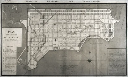 Piano Direttore della Città di Cayes, 1789