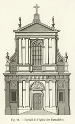 Portale della chiesa dei Barnabiti
