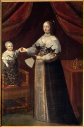Ritratto a figura intera di Anna d