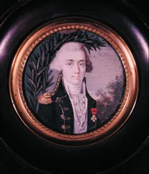 Miniatura di ritratto di Jean-Baptiste d