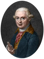 Ritratto di Abraham Gottlob Werner (1750-1817), geologo tedesco