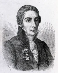 Ritratto di Alessandro Volta (1745 - 1827) - in "Album della Scienza; illustri studiosi; Grandi Scoperte" 1896