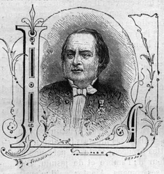 Ritratto di Antonin Louis Clapisson (1808-1866), compositore francese