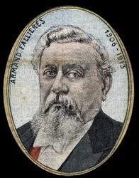 Ritratto di Armand Fallieres (1841-1931) Presidente della Repubblica.