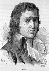 Ritratto di Babeuf detto Gracchus, rivoluzionario francese (1760-1797) - in “L