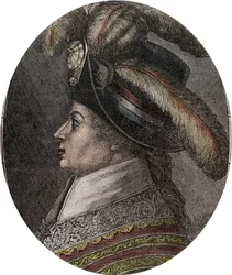 Ritratto di Barthelemy Francois Marie (Marchese) (1747-1830) - incisione in 