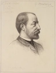 Ritratto di Camille Saint-Saens