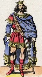 Ritratto di Cariberto, re dei Franchi (561-567)